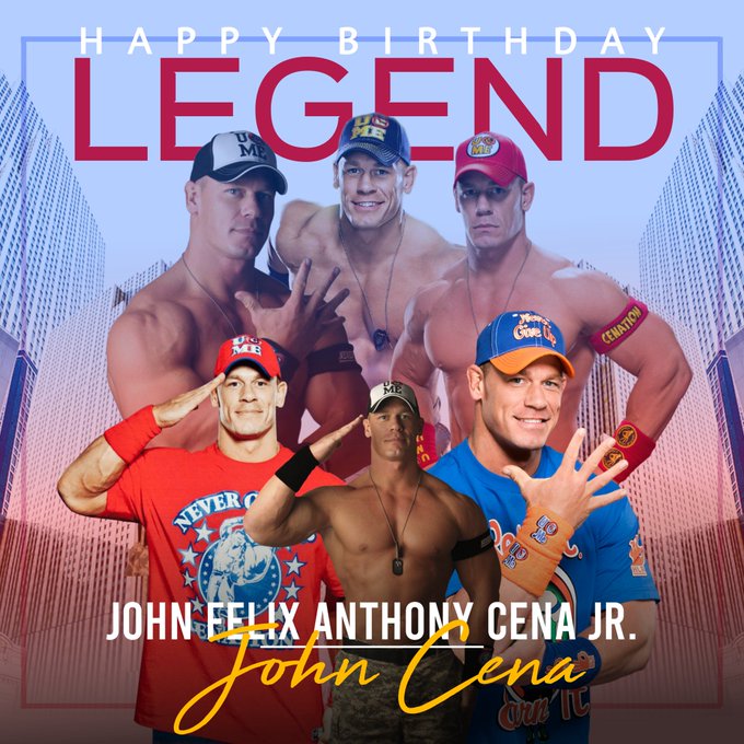 John Cena’s Birthday Celebration | HappyBday.to