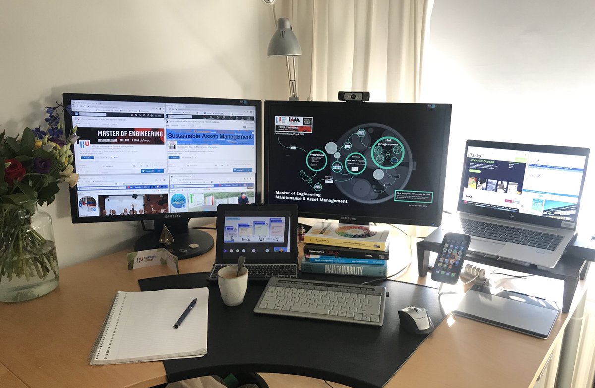 HUEngineering's tweet photo. Gister webinar MSc.MAM. Topic: waarom deze Master een antwoord kan zijn op huidige situatie. https://t.co/9wXgfI0gKo ⁦@HU_Utrecht⁩ ⁦@hu_ict⁩ ⁦@HU_GDL⁩ ⁦@itanksknowledge⁩ ⁦@BouwendNL⁩ @hu Bloemetje; zeer gewaardeerd ⁦@WorldClassMaint⁩ ⁦ https://t.co/adVC1f5DCe