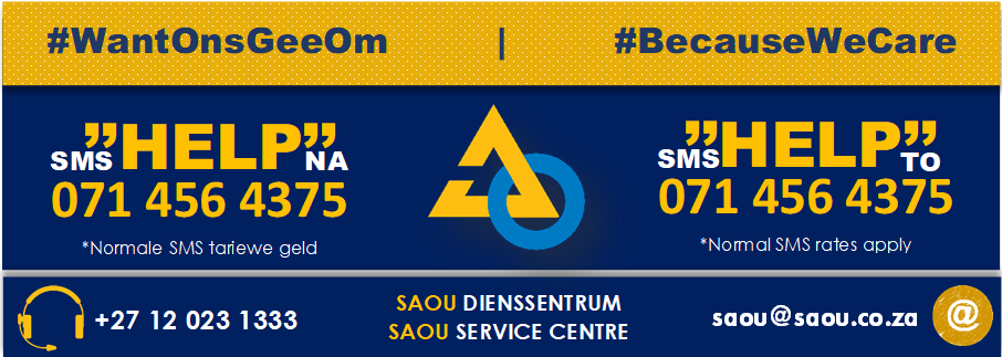 SAOU Vrystaat Nuusbrief 14 van 2020/
SAOU Free State Newsletter 14 of 2020:
#becausewecare #saouthebest #saoufamily #saoukonnekt
Volg die skakel/ follow this link:
irp-cdn.multiscreensite.com/c0cc1c10/files…
