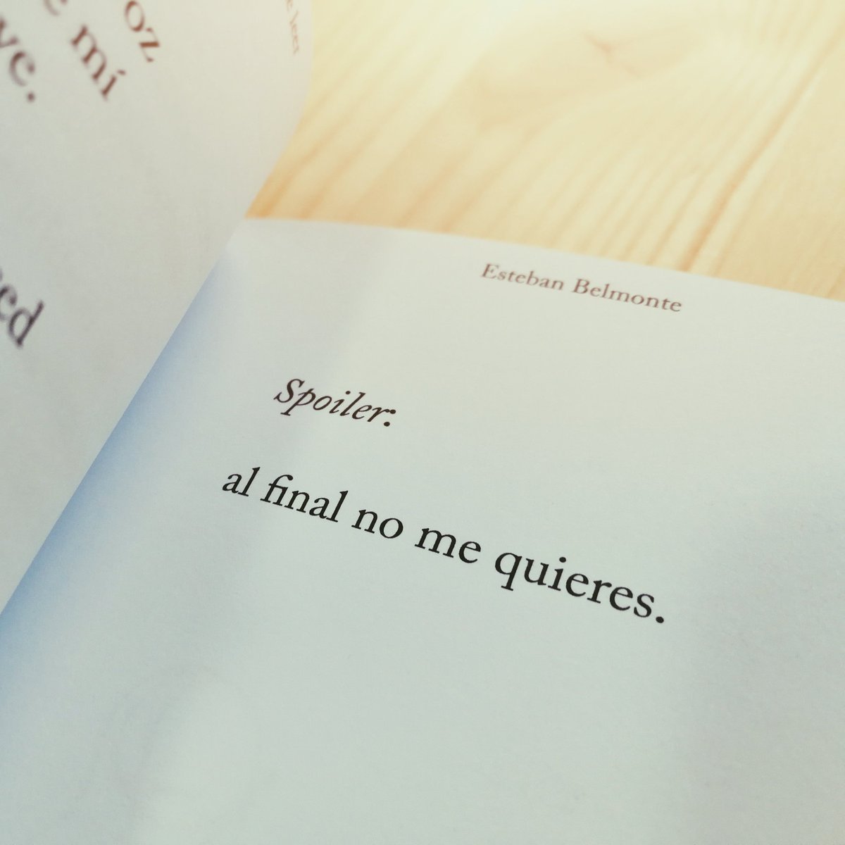 Spoiler:
Al final no me quieres.

#AmarDespuésDeLeer 📙