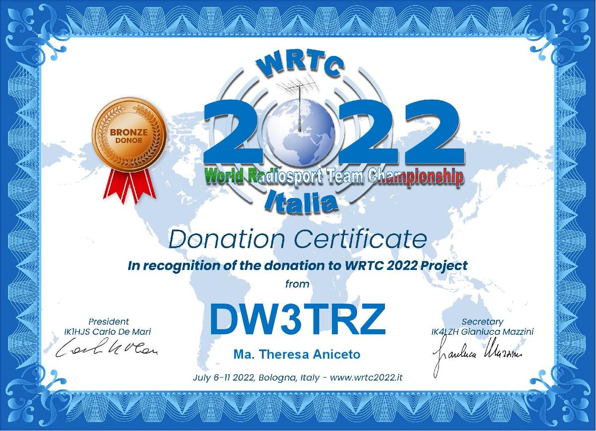ThreezaDW3TRZ's tweet photo. #WorldRadiosportTeamChampionship #WRTC2022 #WRTC #BronzeDonor #HamRadio #AmateurRadio #Wallpaper #WallpaperChaser #PaperChaser #WRTC2022Project #HamRadioSpirit #MabuhayDX #DW3TRZ #DXPhilippines #DXPinas #ILoveDX #YoungLadiesLoveHamRadio #MabuhayDXstitchAmateurRadio #RadioSport https://t.co/r9kARfrSTd