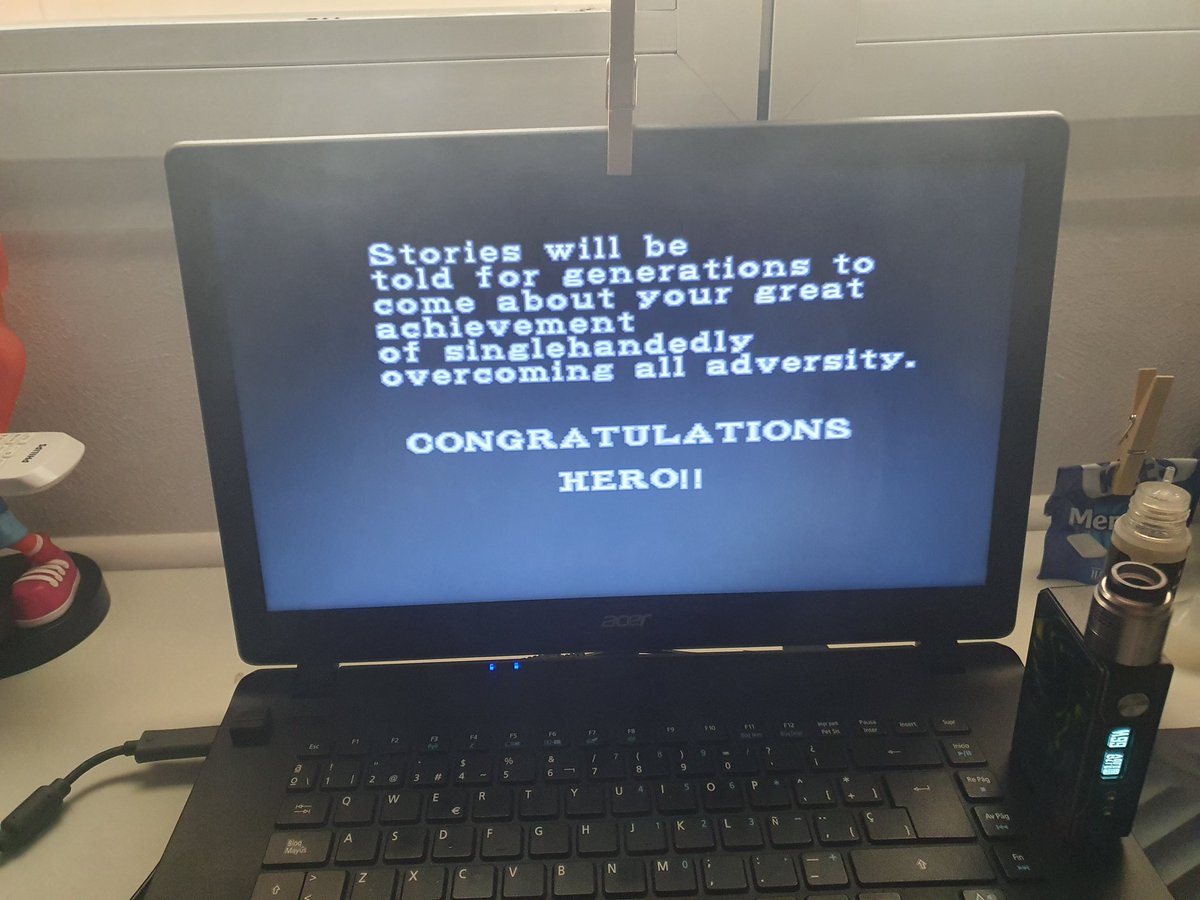 First time I beat 'Extreme Battle'.Leon first.Now, Claire.PS: This is even more challenging than 'Operation Mad Jackal'... I love it! #REBHFun