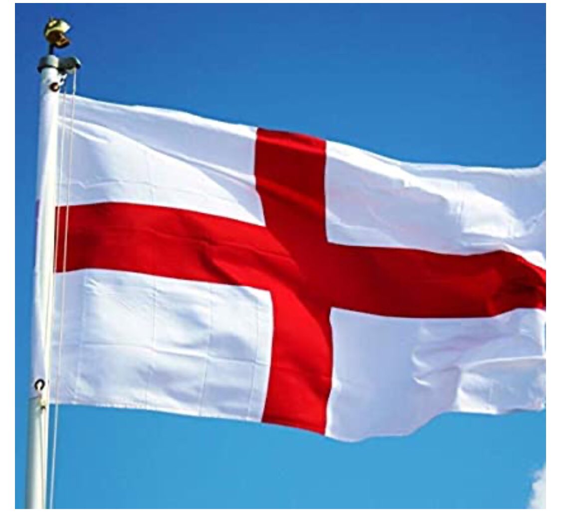 Happy St Georges day everyone. Fly your flags with pride.