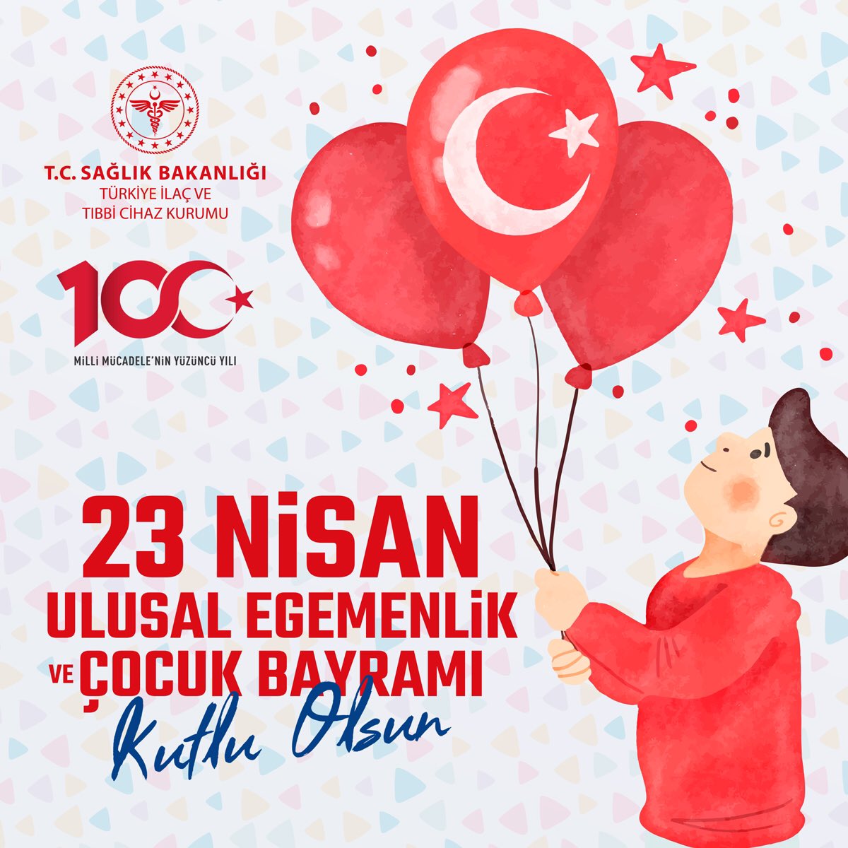 titckgovtr's tweet photo. Meclisimizin kuruluşunun 100. yıl dönümü ve Ulusal Egemenlik ve Çocuk Bayramımız kutlu olsun🇹🇷 #23NisanKutluOlsun #yüzyıllaryaşa23nisan https://t.co/VAYIYJhwxZ