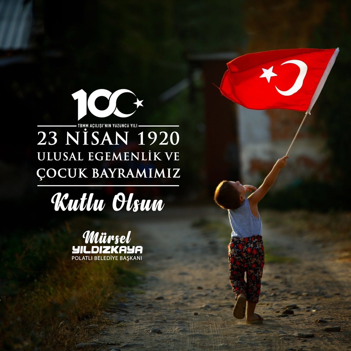 23 Nisan Ulusal Egemenlik ve Çocuk Bayramımızın tüm dünyaya sağlık ve mutluluk getirmesi temennisiyle çocuklarımızı sevgiyle kucaklıyor; Türkiye Büyük Millet Meclisimizin kurucusu Gazi Mustafa Kemal Atatürk başta olmak üzere tüm şehitlerimizi rahmet, minnet ve şükranla anıyorum.