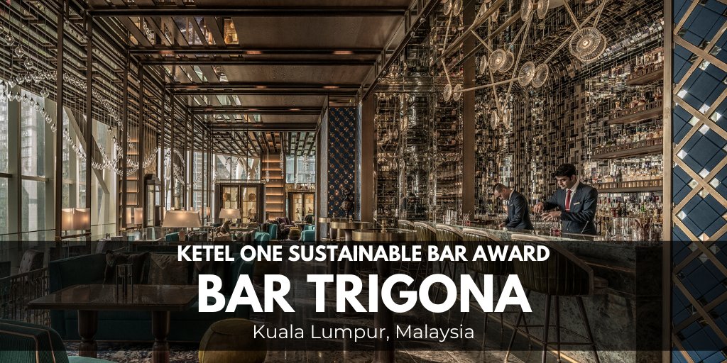 Bar Trigona, winner of the Ketel One Sustainable Bar Award as part of Asia’s 50 Best Bars 2020, sponsored by Perrier, makes a huge effort to minimise waste with clear food waste reduction targets in place and specific training offered to the staff. #Asias50Best <a href="/Perrier/">Perrier</a> <a href="/KetelOne/">Ketel One Vodka</a>