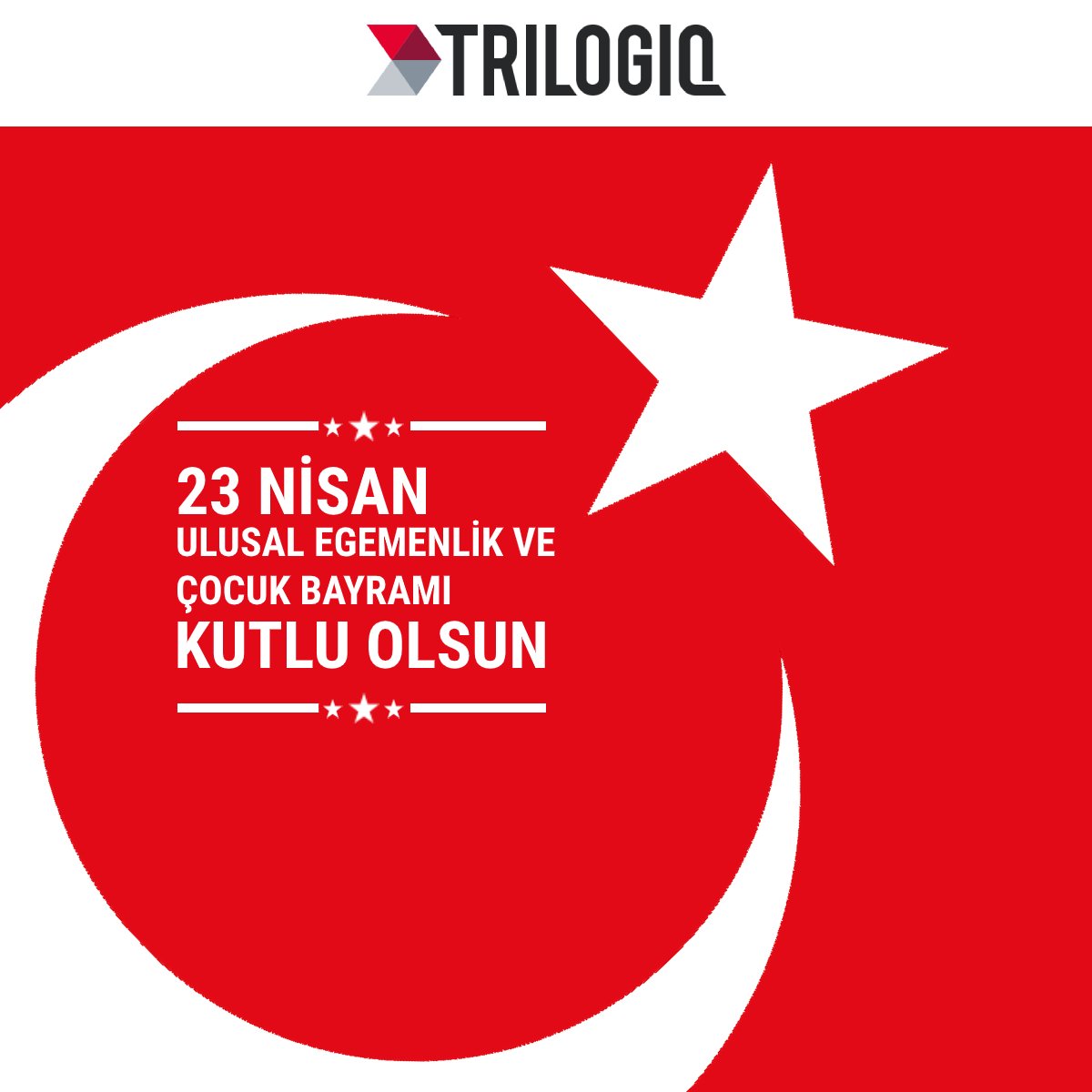 TrilogiqTurkey's tweet photo. 23 Nisan Ulusal Egemenlik ve Çocuk Bayramımızın 100. Yılı Kutlu Olsun. #23nisan https://t.co/NMeMqN854o