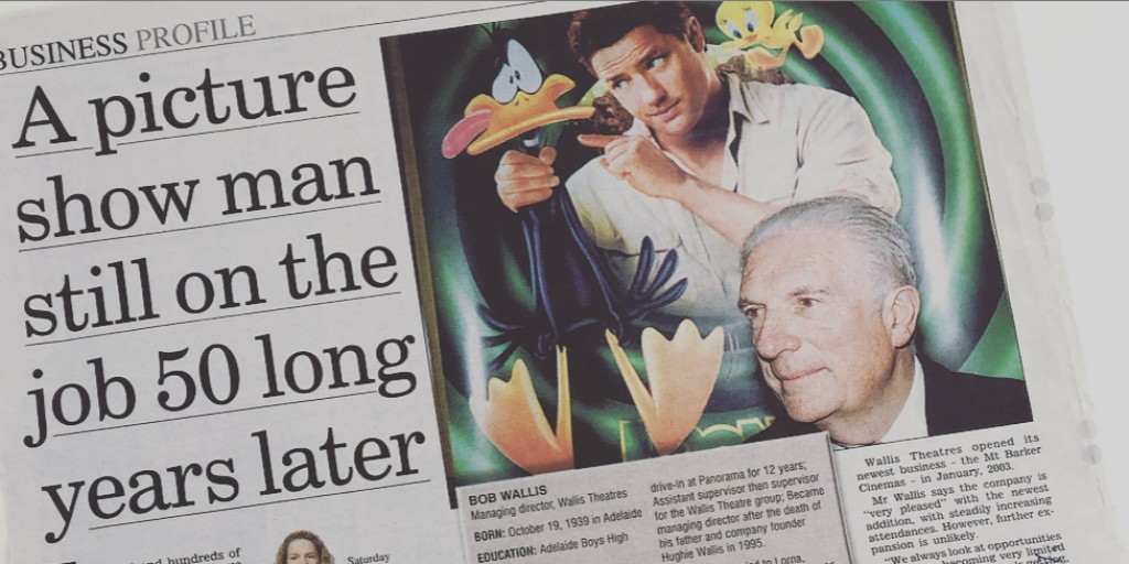 Wallis_Cinemas's tweet image. "You get personal satisfaction of what the industry is all about, bring happiness and joy to others even if it is only for a couple of hours"~ (late) Bob Wallis the Adelaide Advertiser Saturday 3rd of January 2004. We can't wait until we can do this once more 🎥
#walliscinemas