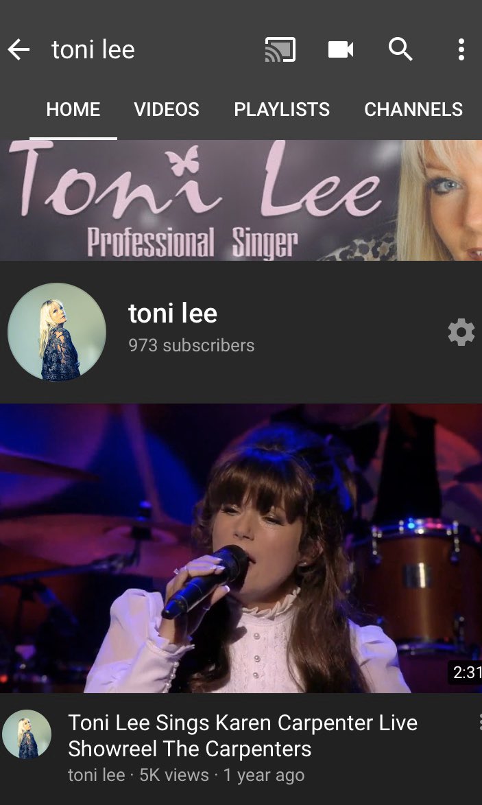 HELP !! 🙏  Thank you 😘
Yay!! Only need 23 more #YOUTUBE Subscribers to meet my 1000 min required to Livestream there too. Who’s going to be Subscriber 1000?? #Livestream #tonileesings 
All you need to do is click on this link and press SUBSCRIBE. 👉👉 youtube.com/user/Xxsingsta…