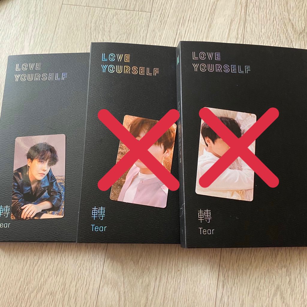 Danteah_V's tweet photo. Tear (포카포함) - 각 0.5
Her (포카포함) - 각 0.5

멘틧 #RT 추첨 만원 
ㅅㅊㅇ)) 방탄소년단 방탄 공굿 공굿판매 비공굿 굿즈판매 방탄양도 방탄굿즈양도 BT21 아미밤 앨범 아미키트 잡지 메모리즈 나우 머스터 머4터 포스터 https://t.co/NfMuEomuKx