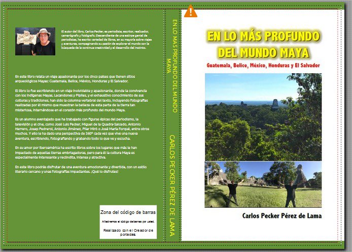 ArturoGomezQuij's tweet photo. Hoy en nuestra clase virtual #GabinetesUCM presentamos el ultimo libro de @peckercarlos 
“En lo más profundo del mundo maya.”
¡Feliz #SantJordi! 
#DiaDelLibro https://t.co/XhAyACfjn5