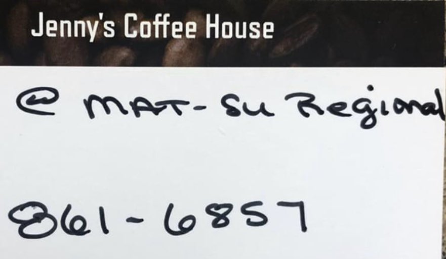 IBEW1547's tweet image. If you would like to provide a free coffee for employees at MatSu Regional you can call the number below &amp;amp; put any $ on credit &amp;amp; they will give free coffee until the funds are gone!!  Help a small business  &amp;amp; show your appreciation for the employees &amp;amp; IBEW members !
#IBEW1547