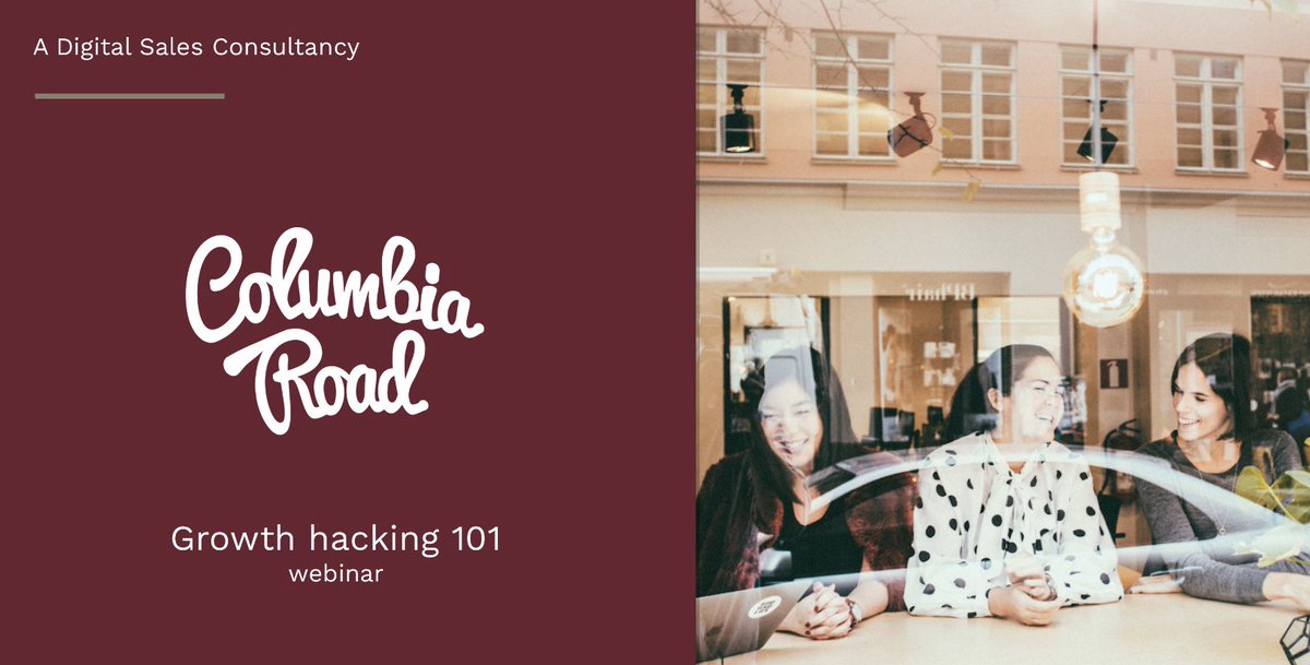 columbiaroadcom's tweet photo. Our #growthhacking 101 webinar has just started! If you missed this one, our next webinar will be on the 19th of May ⚡️😉 https://t.co/m56urkfAi0 #growth101 #columbiaroadcom #webinar https://t.co/4o57WbrGyr