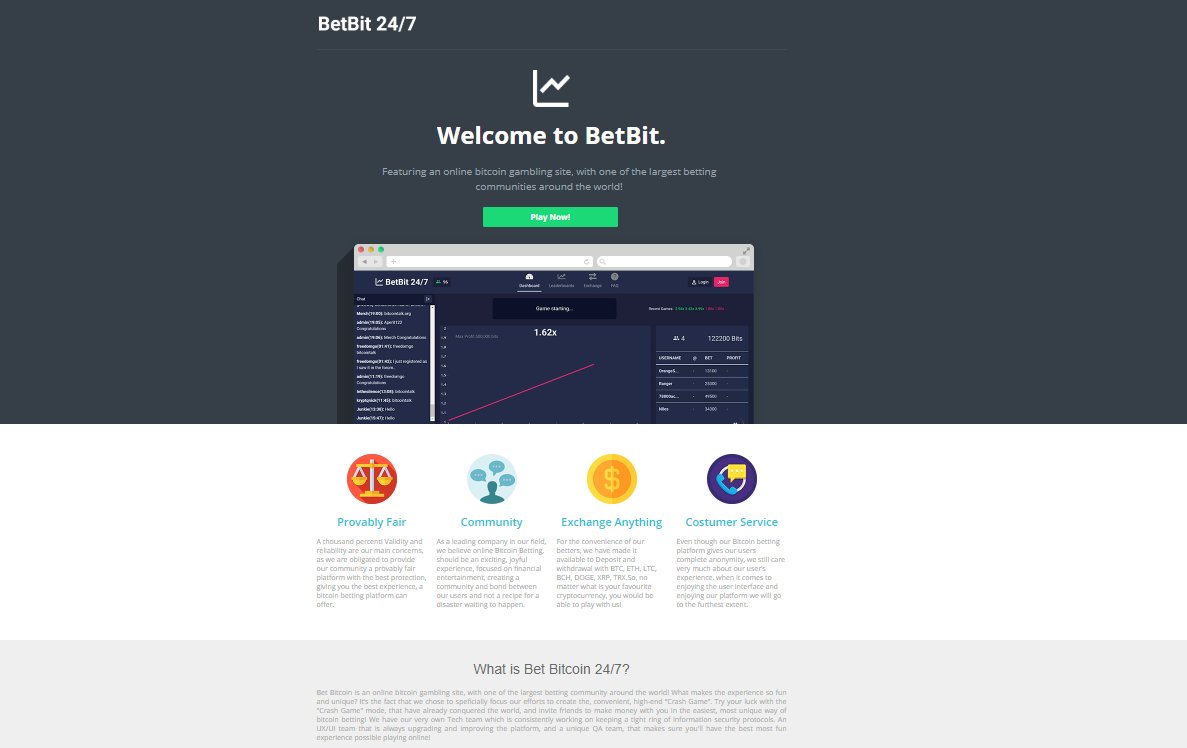 BetBitcoin247's tweet image. Glad to let you know that we have done our informed "Welcome" page😊

Take a look ▶️ betbitcoin247.com/welcome/

#Welcome #Bitcoin #BTC #OnlineCasino #CrashGame #GraphGame #Crypto #BlockChainTechnology #CryptoGaming #Casino #Gambling #Bonus #ReTweet #Share