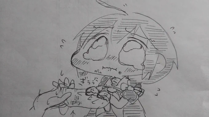 おやつ食べてる時はマスク外しなさいって言ったでしょ('・ω・`)?
ほら、洗うから。

(';ω;`)ギュー 