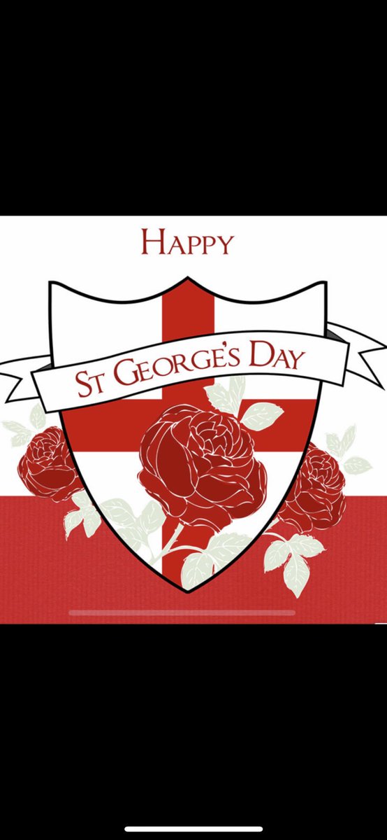 Happy St George’s Day 🏴󠁧󠁢󠁥󠁮󠁧󠁿 #StGeorgesDay