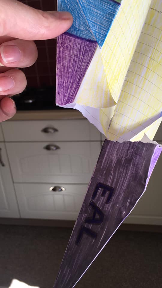 EDI_Airport's tweet photo. โ๏ธ| Great effort from our Facebook community with some great builds! Shame, Archie got too excited with Pauline's take-off ๐ถ We'd love to see your attempts at our #PaperPlaneChallenge. Share in the comments โฌ๏ธ https://t.co/IvZnDB3xoz