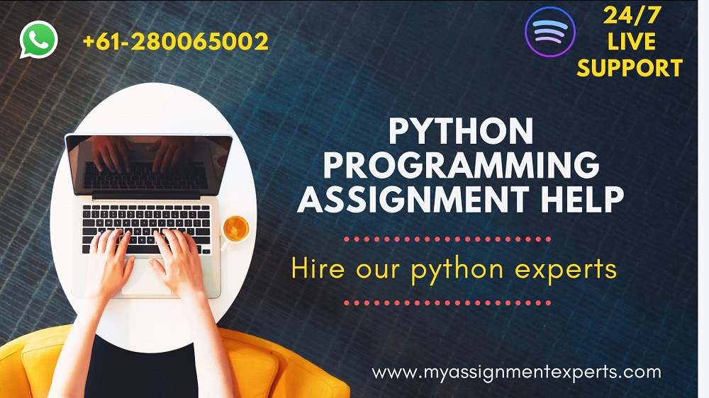 my_experts's tweet image. My assignment experts is the most preferred place to get #pythonassignmenthelp services where we offer 100% plagiarism free and money-back guarantee ensuring complete satisfaction of students with every order.
#python #homeworkassignmenthelp
#programmingassignmenthelp