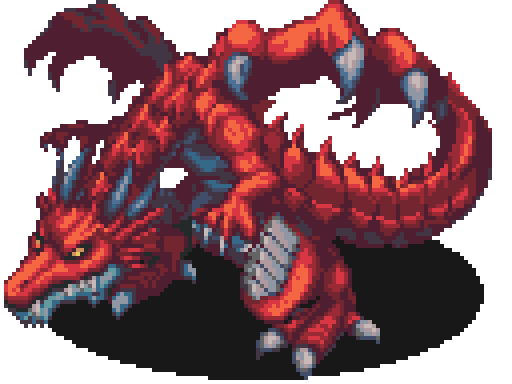 七竜 竜鱗亭 A Twitter ドラゴンの日 は終わらない ドット絵 Pixelart 聖剣伝説lom のドラゴンカッコいいですよね