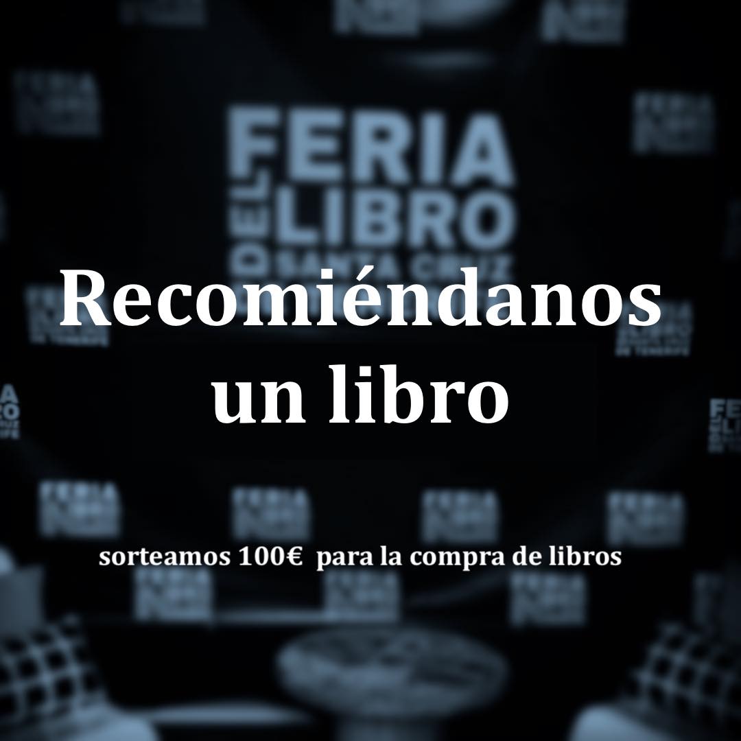 ¡SORTEO!
¿Celebramos el #DíadelLibro con una gran recomendación lectora?
Consulta las bases en nuestro Facebook o Instagram