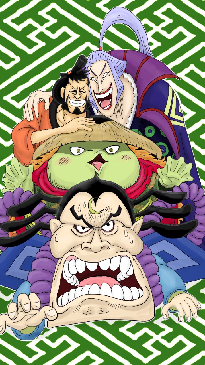 いしの ぺすか ワンピース ワンピース 赤鞘トーテムポール ワンピース Onepiece 錦えもん 狂死郎 傅ジロー 河松 雷ぞう 赤鞘九人男 ワンピースイラスト ワンピース好きと繋がりたい ワンピース好きな人と繋がりたい Onepiecefans 絵 絵描き