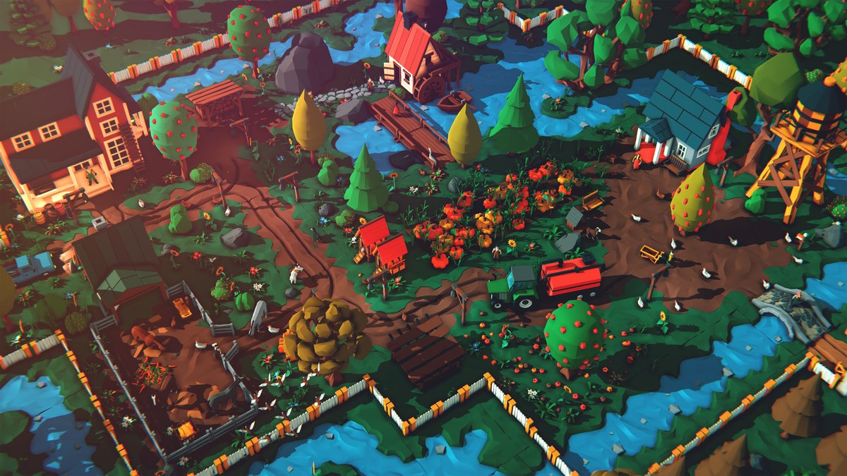 After long winter work at the farm begins!🚜

Beans🌱and corn🌽 need to be planted. Cows🐄and chickens🐤 should stay outside in the sun☀️

Made this a reality using our asset Farm Life. 
Save 50% in #SpringSale at assetstore.unity.com/packages/3d/en…

#Unity3D #UnityAssetStore #GameDev