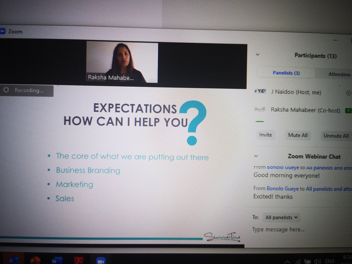 jayshnaidoo's tweet photo. Our new norm... Delivering and engaging with  @PROPreneurX #entrepreneurs using online platforms.

Remember to use this time to pivot your business to embrace the new way of work. If it's not possible to use technology or go online then use the time to build thought leadership. https://t.co/SLOmfOiwlb