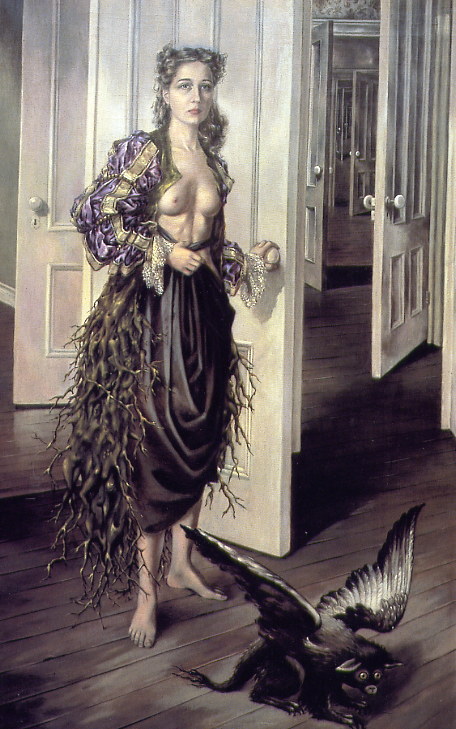 Dorothea Tanning (1910-2012). Tanning was the best of the female surrealists. Much better than her overrated lover, Max Ernst. Her Tate show last year was a revelation. The early dream paintings were unsettling and psychologically charged. The late sculptures were brilliant.