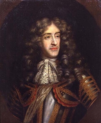  - PRINCE JAMES1648. After 20 months in Parliament's custody, escaped St. James's Palace during a game of hide & seek. Dressed as a girl, & despite a tailor's suspicions over his proportions & then plucking at his leg in an 'unwomanish manner' the 14-year-old reached Holland.