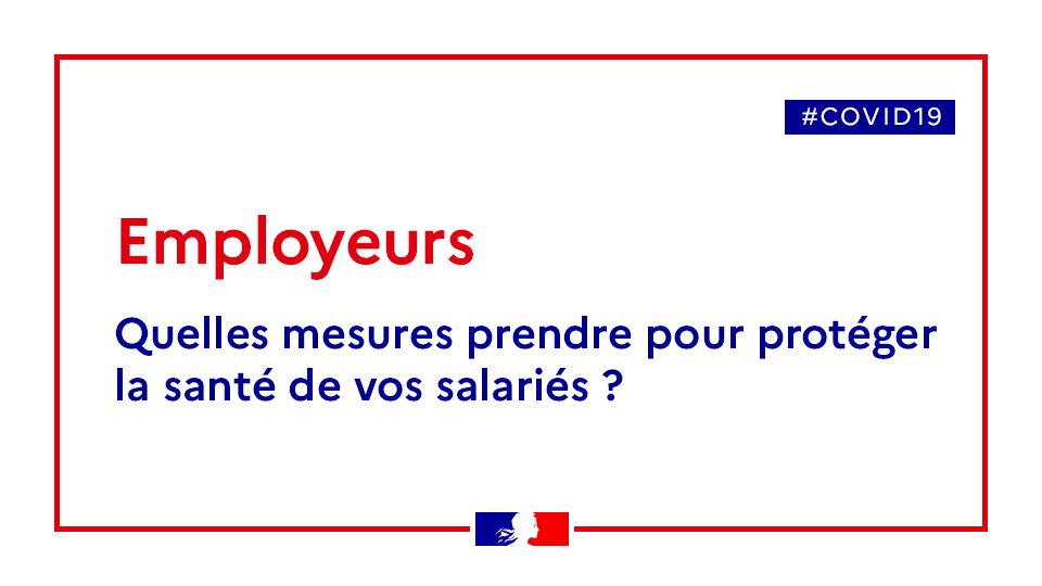 #Covid19 | Employeurs, pour vous accompagner sur les mesures à prendre pour protéger la santé de vos salariés, consultez:
✅la plaquette d'information actualisée bit.ly/2XTUKDO
✅les fiches conseils et guides par métiers et par secteurs d'activité bit.ly/2XYAGjx