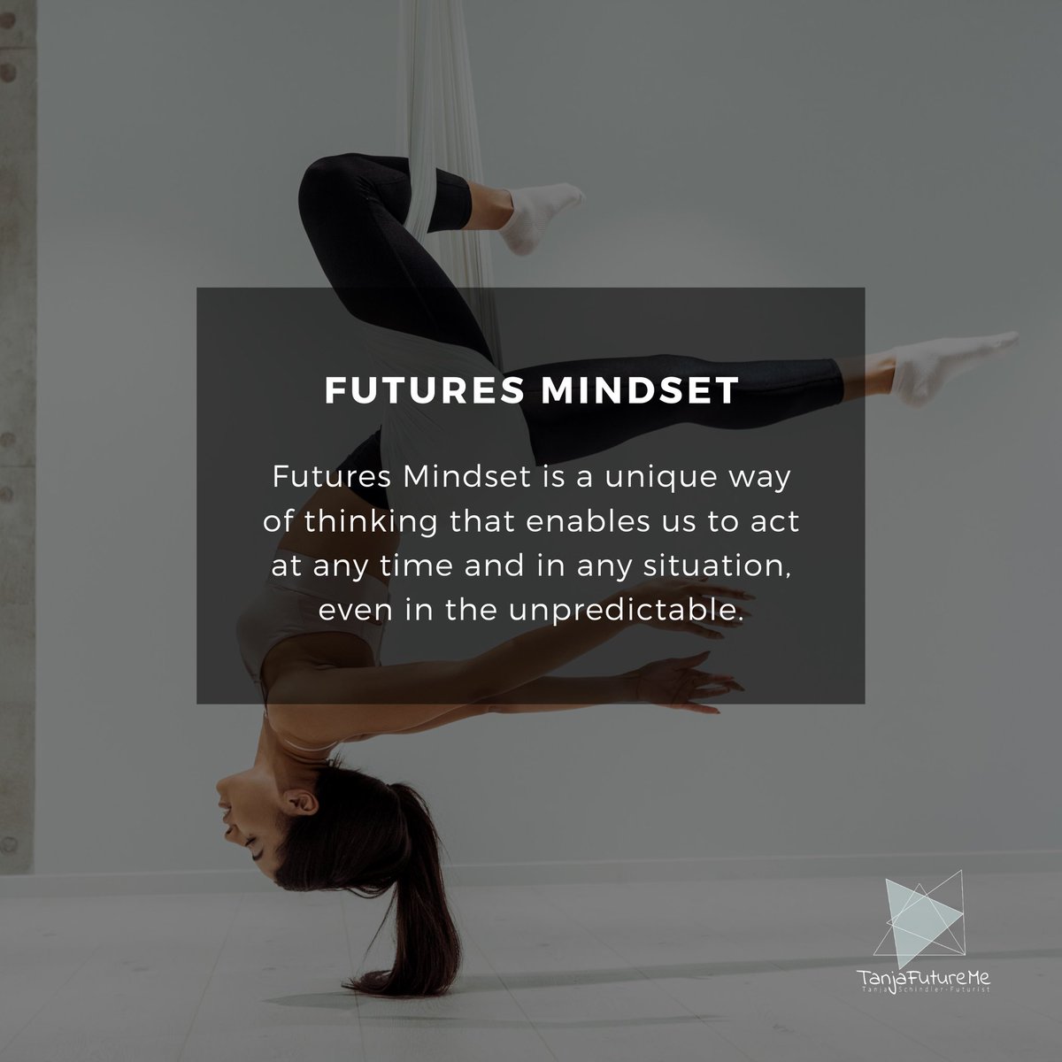TanjaFuturist's tweet photo. Having a #FuturesMindset will help us to acknowledge situations of high #uncertainty. And instead of running in panic mode, we can re-focus on new #opportunities such events provide and how we can proactively shape a positive #future within this unique circumstance.  #foresight https://t.co/RX22HIYKqD