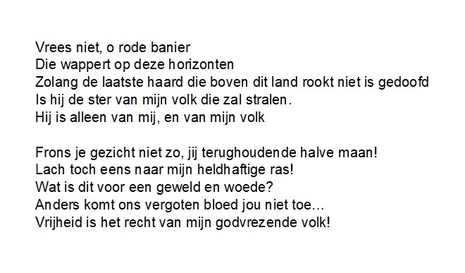 erikwest73's tweet photo. Practicing for singing TR national anthem tonight along with many. Made NL translation. Unique: conversation between person and flag. // Akşam söylemek için İstiklal Marşını prova yapıyorum. Hollandaca tercümesini de yaptım. Yegane bir eser: bir kişi ve bayrağı arasında diyalog. https://t.co/yyQfSsoHlb