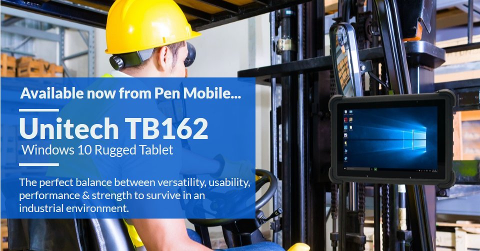 pen_mobile's tweet photo. Introducing the Unitech TB162 - Windows 10 Rugged Tablet.
Designed to survive in the toughest industrial environments.
Find out more here: https://t.co/9iHu2ZlmV2

#Unitech #RuggedTablet #Warehousing #Manufacturing #FieldServices https://t.co/9TZ6KHFWsa