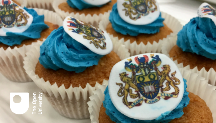 OpenUniversity's tweet image. Happy birthday to us! Sadly, there’s no cake, but today we’re still celebrating 51 years since the OU was established by Royal Charter.

Massive hat tip to all members of the #OUfamily – we wouldn’t be here without you 💙

#OUCharterDay

🎂 🎁