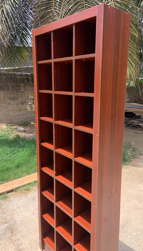 deluxefurnish's tweet photo. A gentleman’s shoe rack. DM or contact 0209045099 now to order yours. https://t.co/UEr1hzLS65