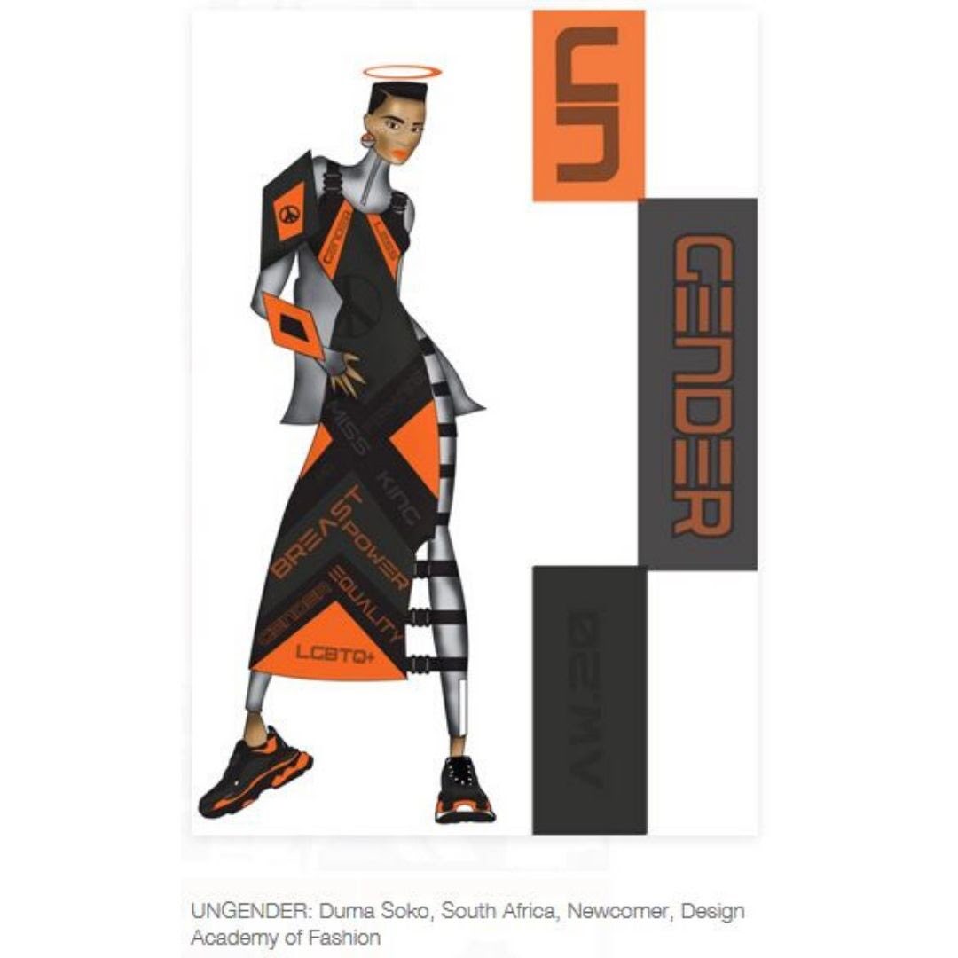 Our students and alumni entered the <a href="/StyleAward/">FRANKFURTSTYLEAWARD</a> again this year and 2 made it into the top 60 with another 6 in the wildcard section with the chance to be voted through to the finals!
Well done to 2019 graduate Duma Soko and Third year Kwanga Quesheka.