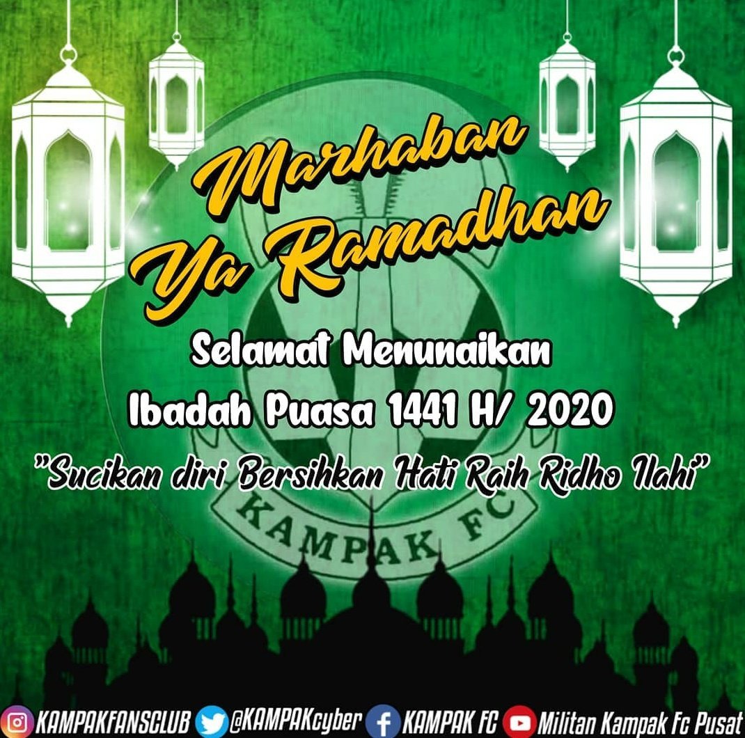 Sucikan diri, Bersihkan Hati, Raih Ridho Ilahi.

#kampakfc #kampak