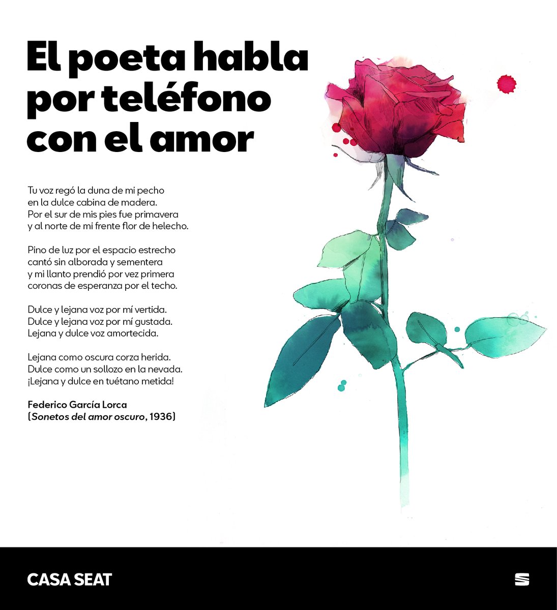 Feliz #SantJordi a todxs!! Nos ha encantado esta iniciativa de #rosaCASASEAT para celebrar este día. Además lo puede mandar a quién quieras en tres idiomas diferentes 😍
rosacasaseat.com