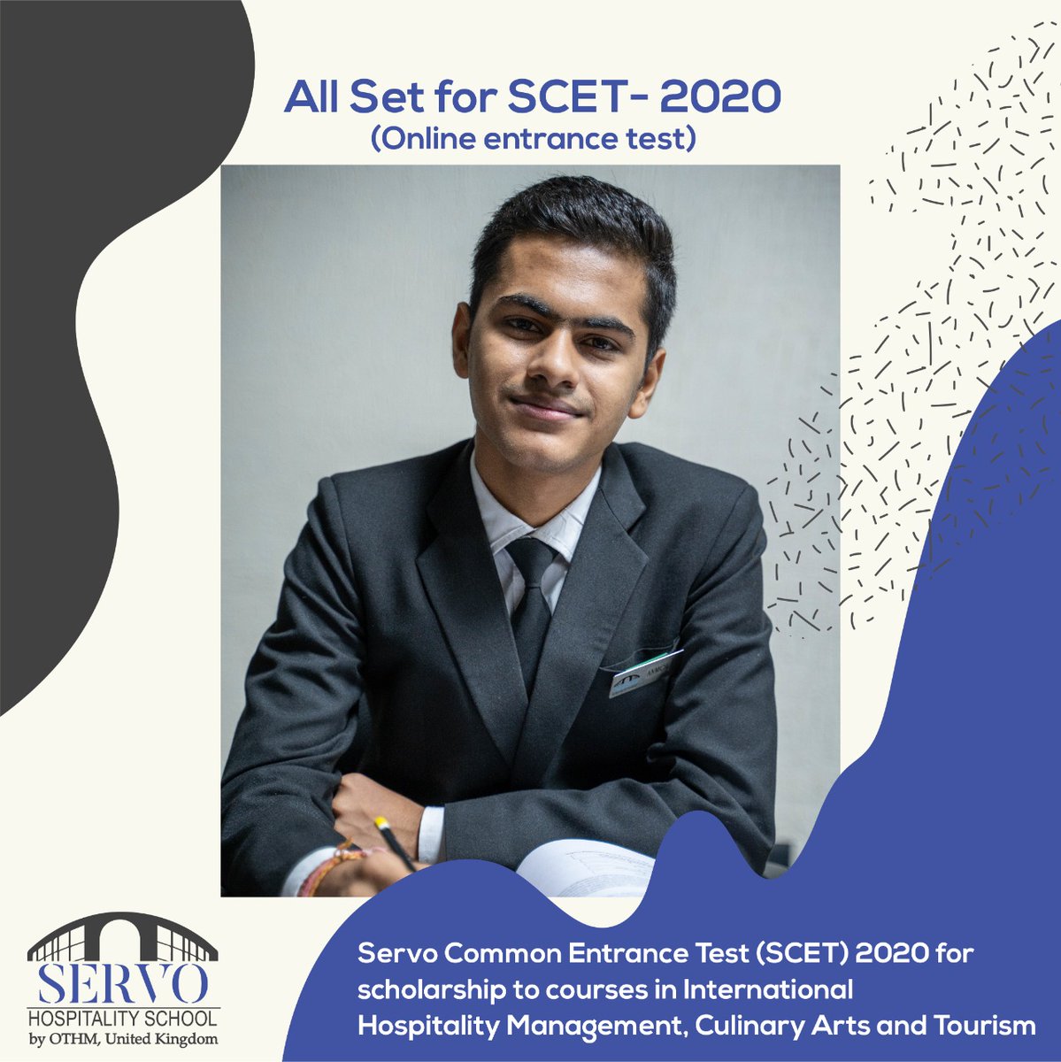 Servoschool's tweet photo. We are all set for SCET 2020, what about you? 
Don't waste any more time thinking.
Register yourself TODAY for the Servo Common Entrance Test (SCET) by scanning the QR code or submitting the online form at https://t.co/OPfD4Big24
#servo #servoentrancetest #onlinetest #students https://t.co/ovrz4zXQ3w