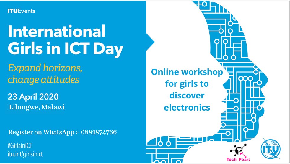 Kalitsiro's tweet photo. As we are celebrating #GirlsinICT  day, #Techpearl has organize a workshop for girls to challenge themselves by repairing faulty and old gadgets in their homes while observing social distance. https://t.co/gERbeGW875