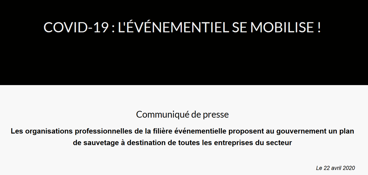 evenementisTlse's tweet photo. Nous restons mobilisés pour soutenir le plan de sauvetage de la filière événementielle et nous comptons sur votre solidarité :
https://t.co/O1drGf2YEB
PARTAGEZ !!!
⚠️🔗📣
#nous #eventwarning #mobilisonsnous #solidaire #emploiscontamines https://t.co/PFudKtcr9F