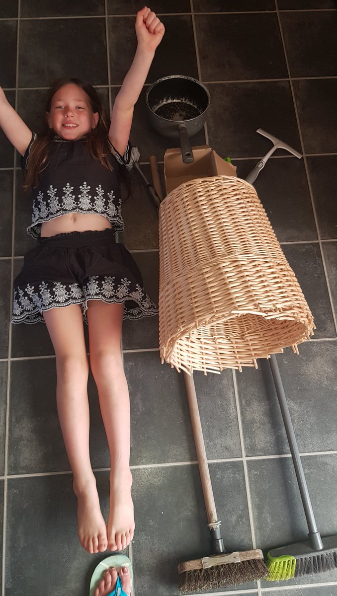 Here is Eloise with her Julian Opie inspired sculpture <a href="/springwoodyear3/">Year 3</a>