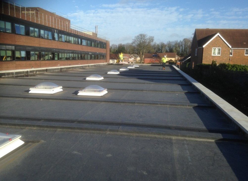 #Firestone #RubberGard #EPDM – with over 300% elasticity, it is able to cope with transportation and onsite location of modular buildings.