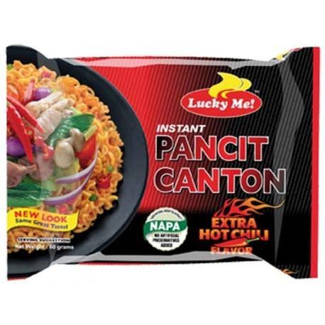 kim lip as extra hot chili pancit canton