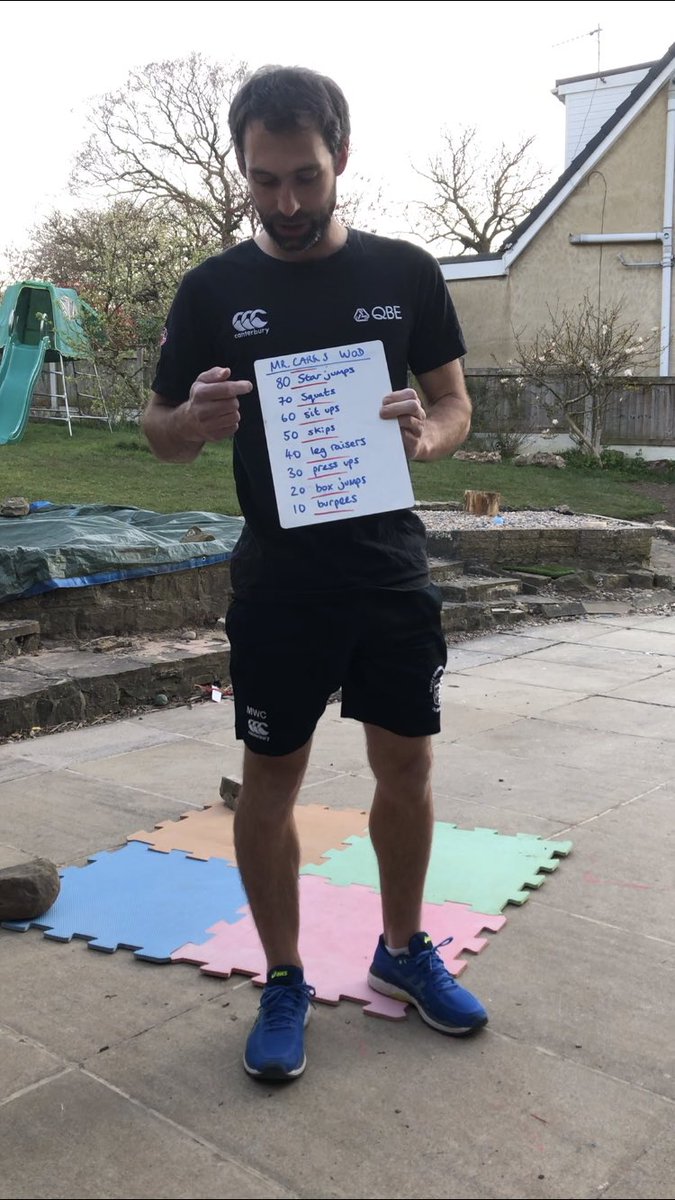 ilkleygrammarPE's tweet photo. Fancy a challenge? Try and beat Mr Carr at his Workout of the Day. https://t.co/kz71YYuiGZ #StayHealthyAndHappy #teamIGS #goodtechnique #mrcarrisslow https://t.co/t2UKRlF31V