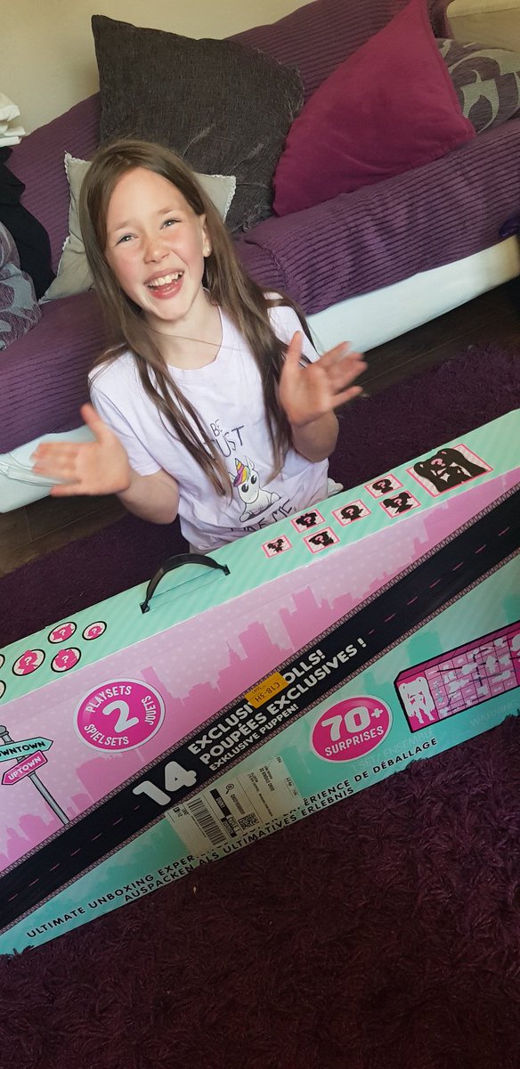 Eloise completed her Lent... 40days without chocolate, biscuits, icecream, and sweets!! £1 a day from Mum AND Dad... She has learnt herself the money to buy to a treat!!