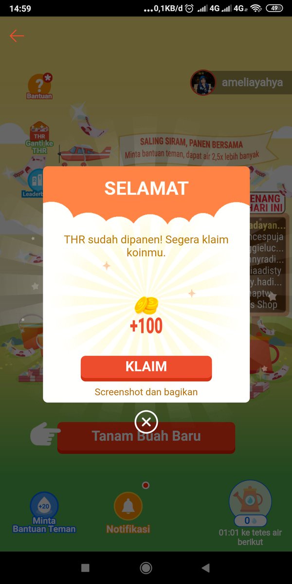ameliayahya's tweet photo. Bismillah.. Semoga beruntung.. Semangat terus, hasil Shopee tanam, panen tgl 22 April.. @ShopeeID
#ShopeeTanamTHR10M #ShopeeDariRumah
#ShopeeID https://t.co/JBDoAObAyr https://t.co/SD3G9eTfU0 https://t.co/022A58dEcO