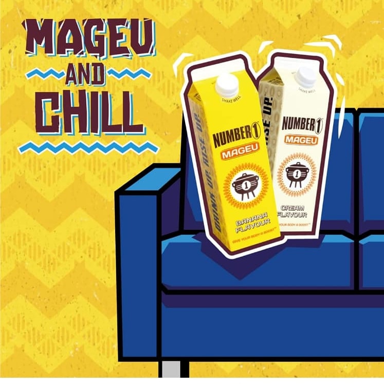 Let's Mageu and Chill during #lockdown Sip on some Number 1 Mageu while you watch your favourite shows!
#Day28ofLockdown #StayHomeSA #number1mageu