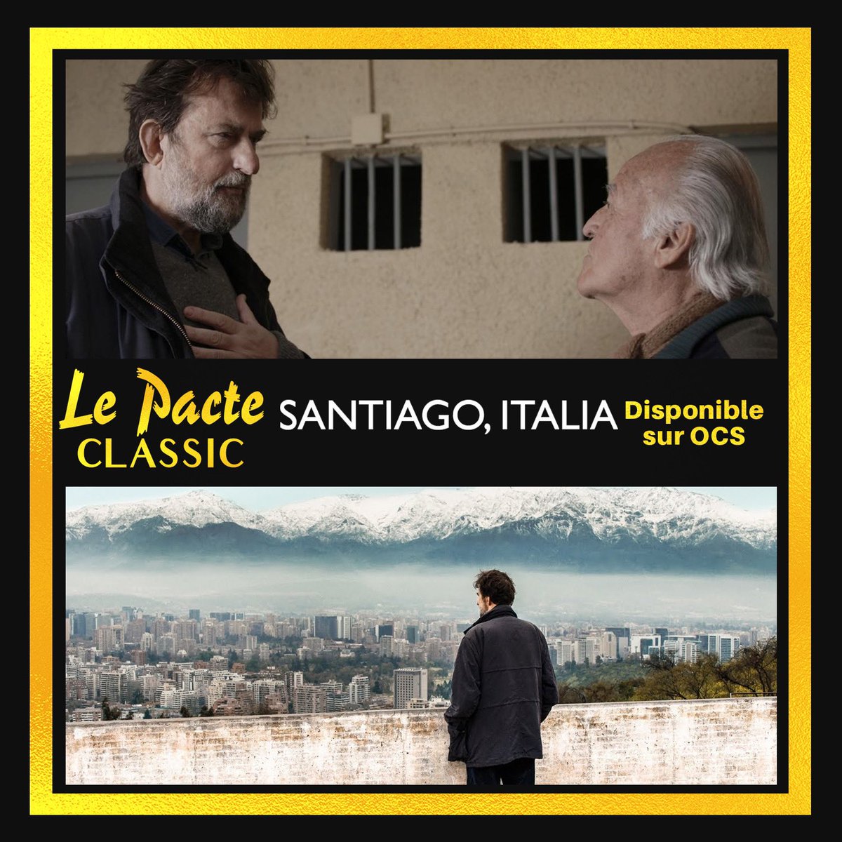 JOUR 39.En attendant Tre Piani, (re)découvrez le dernier film du maestro italien Nanni Moretti. Un documentaire bouleversant sur ses chiliens, immigrant en Italie pour fuir Pinochet dans les années 70.  #SantiagoItalia  #LePacteClassicDispo sur  @OCSTV   https://bit.ly/LP_SantiagoItalia