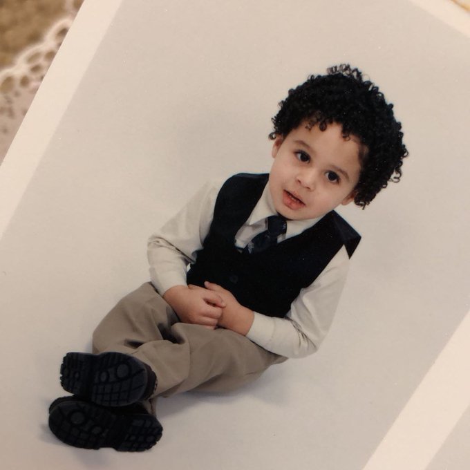 Also look how cute my little brother was when he was little😭💗he&rsquo;s handsome now but I love his baby pictures